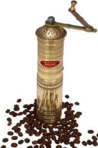 Handcrafted, handmade coffee grinder